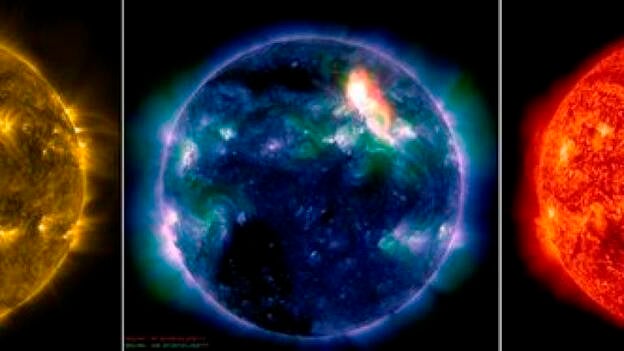 La tormenta solar obliga a desviar algunas rutas aéreas que sobrevuelan los polos