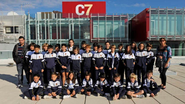 Los alumnos de 5º del Colegio Claret visitan CANARIAS7