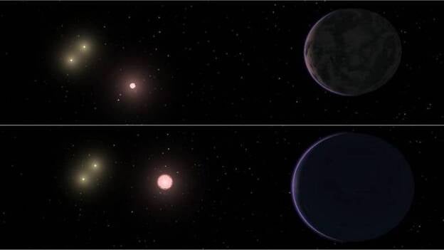 Descubren una súper-Tierra con más posibilidades de tener agua y vida