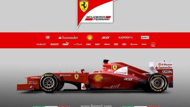 El nuevo monoplaza de Ferrari, se llama F2012