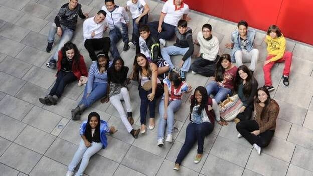 Visita de 3º A del IES Franchy Roca