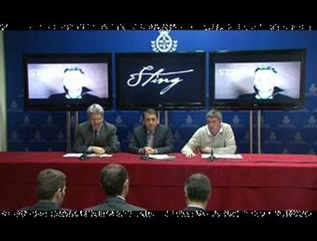 Presentación del concierto que el próximo 30 de junio ofrecerá Sting en Santa Cruz