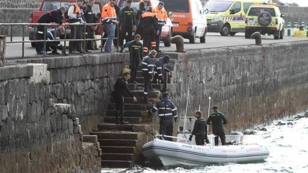 Reanudan la búsqueda de los ocupantes del barco hundido