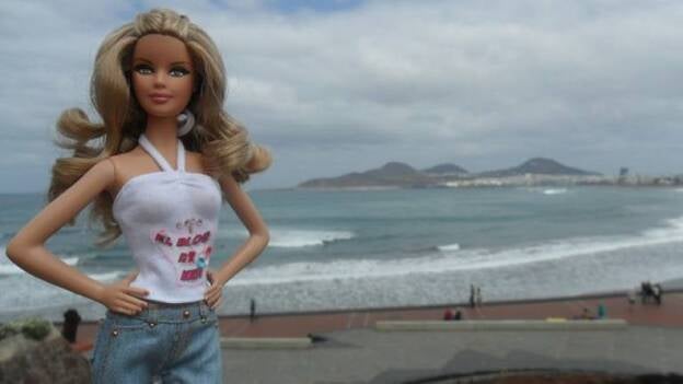 La Barbie viajera abandona Gran Canaria con destino Tenerife