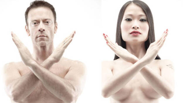 Dos estrellas del porno protagonizan campaña contra la pornografía infantil