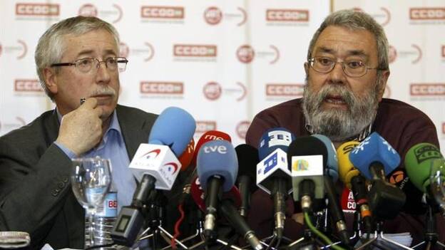 CCOO y UGT esperan que la huelga sirva para negociar y rectificar la reforma