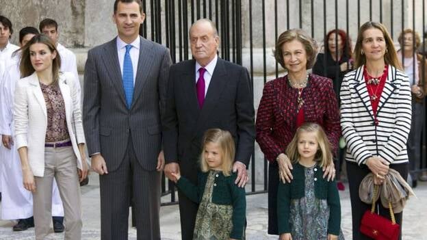 La Familia Real en Palma, sin la infanta Cristina