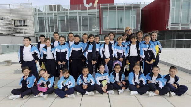 Los alumnos del Colegio Sagrada Familia visitan CANARIAS7