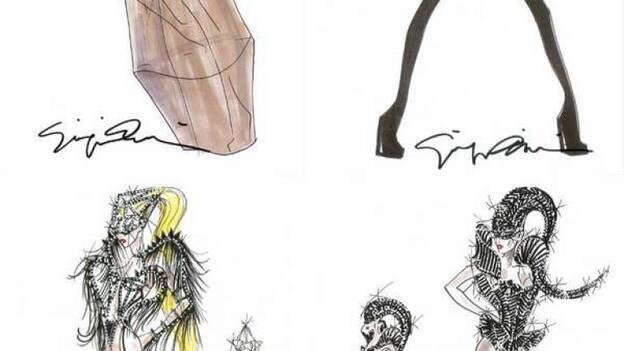Armani diseña a Lady Gaga un vestuario "futurista" para su gira en Asia