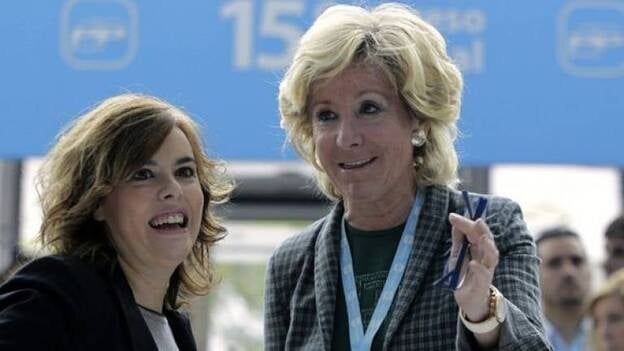 Sáenz Santamaría: "Si dejase el país como el PSOE me daría vergüenza salir de casa"