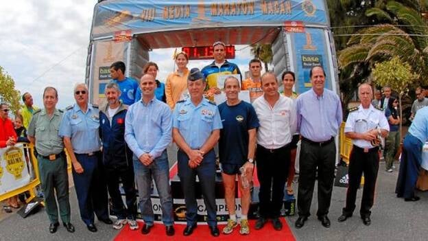 Doroteo Martínez "vuela" en Gando