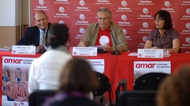 Caritas denuncia la pérdida de derechos fundamentales de la persona a favor del dinero y de unos pocos