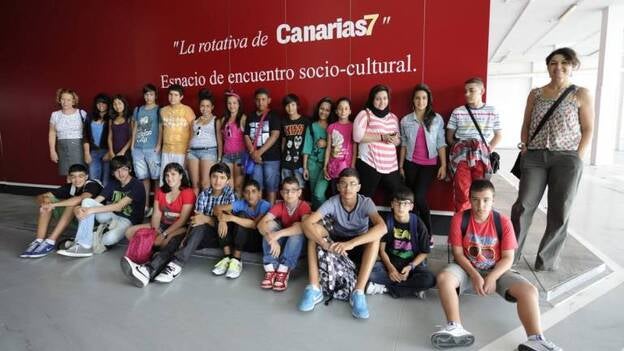 Alumnos del IES Alonso Quesada, en CANARIAS7