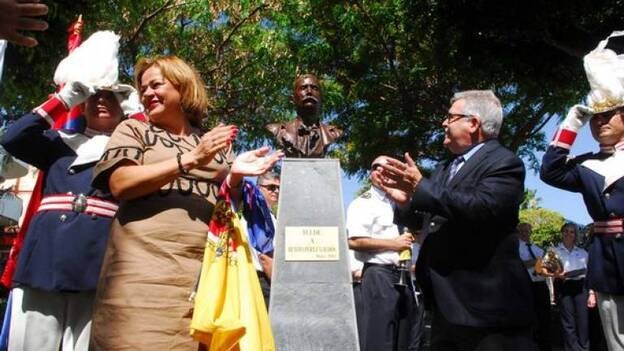 Telde inaugura el busto a Galdós que prometió erigirle en 1911