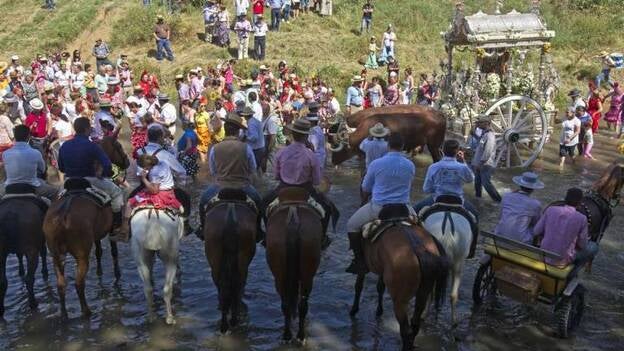 Camino hacia el Rocío