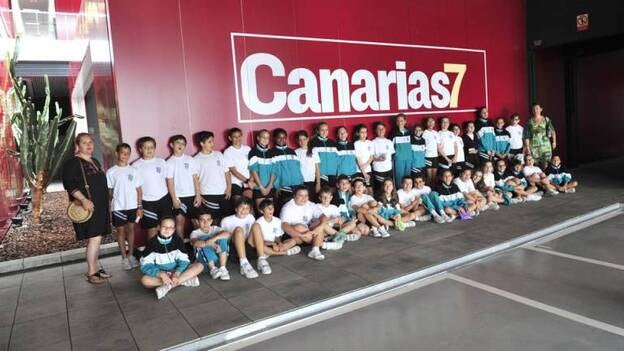Alumnos del Colegio San José (Dominicas) en CANARIAS7