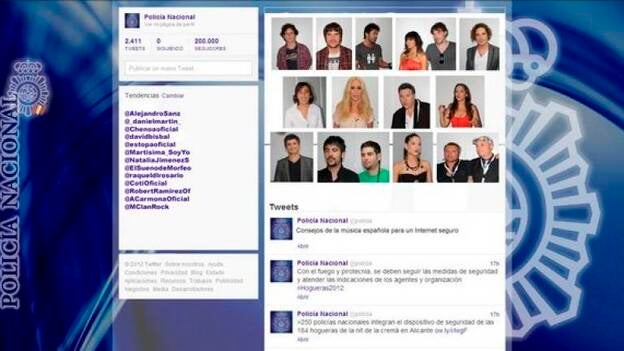 La Policía ficha a Alejandro Sanz y Bisbal para su campaña de Internet seguro