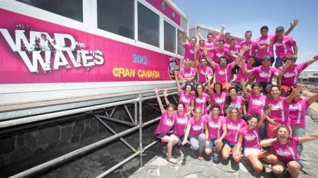 Todo preparado para el arranque del Mundial de olas en Pozo Izquierdo
