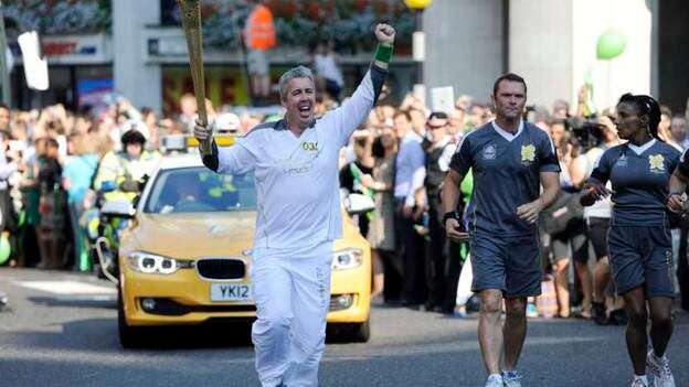 Recorrido de la antorcha olímpica por Londres