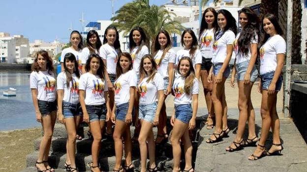 Aspirantes a la más Linda de Canarias