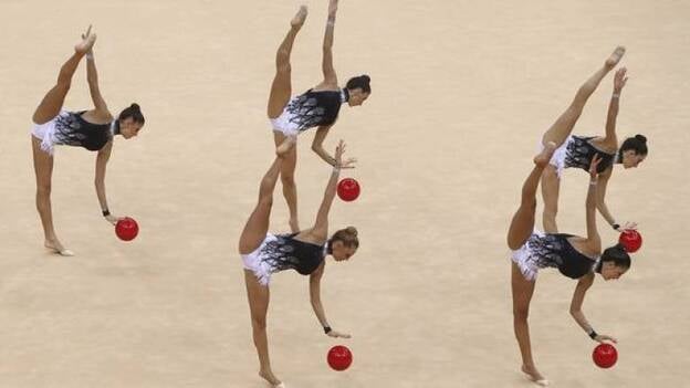 El conjunto español de rítmica disputará el domingo la final olímpica