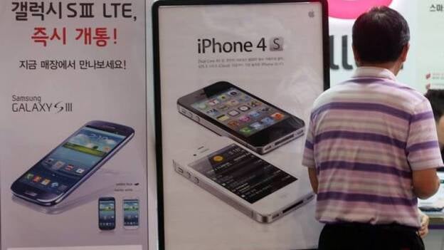 Un jurado ordena a Samsung pagar 800 millones de euros a Apple por plagio