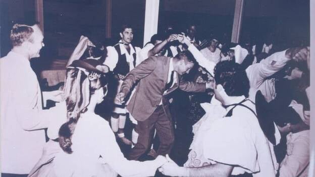 Visita histórica de los astronautas de la Luna