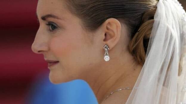 La princesa de Luxemburgo luce un Elie Saab en su gran día