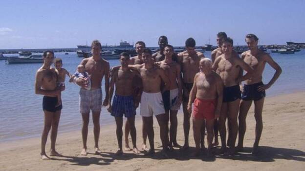 La infancia de Beirán en Tenerife