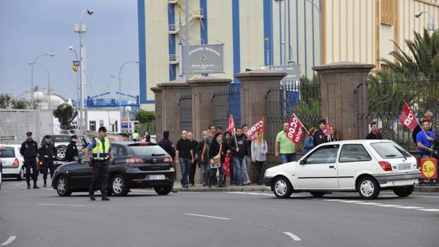 La huelga canaria en imágenes (1)