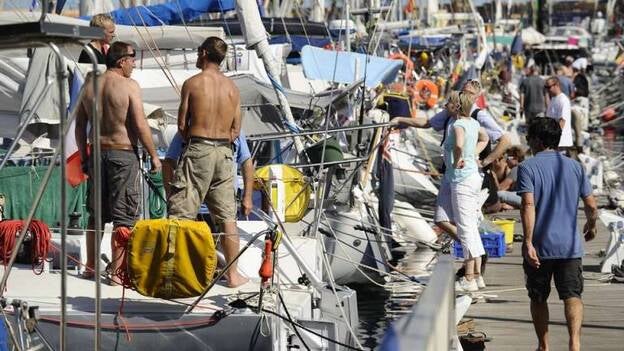 193 embarcaciones de la ARC hacia Santa Lucía