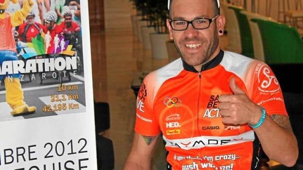 42 kilómetros en una silla de ruedas