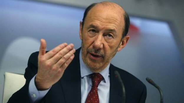 Rubalcaba a Rajoy: "No es la herencia, es la derecha"