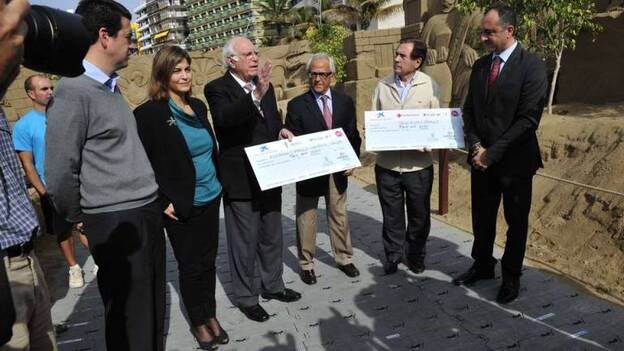 Se clausura el belén de Las Canteras