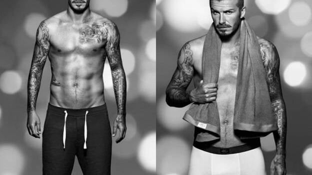 David Beckham, héroe de acción en calzoncillos, por Guy Ritchie y H&M