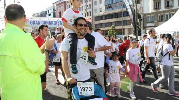 La capital grancanaria celebra la carrera solidaria