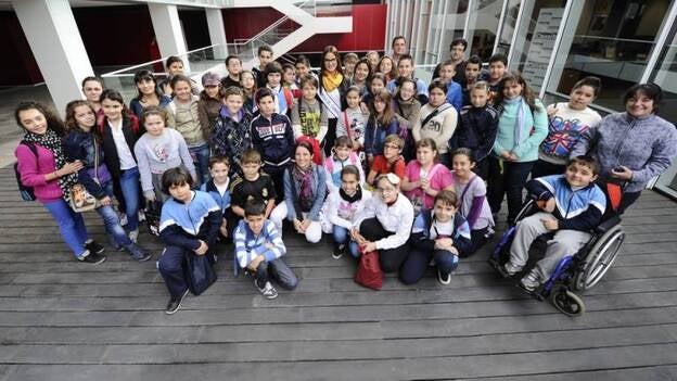 Alumnos del CEIP El Trapiche de Arucas, en CANARIAS7