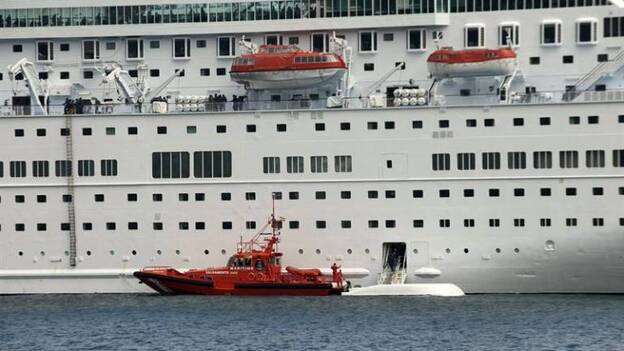 El crucero ya sufrió otro accidente mortal por una ola gigante en 2010