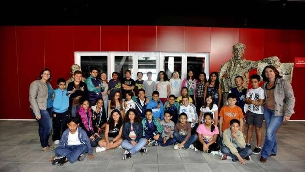 Alumnos del CEIP Puerto Rico, en CANARIAS7