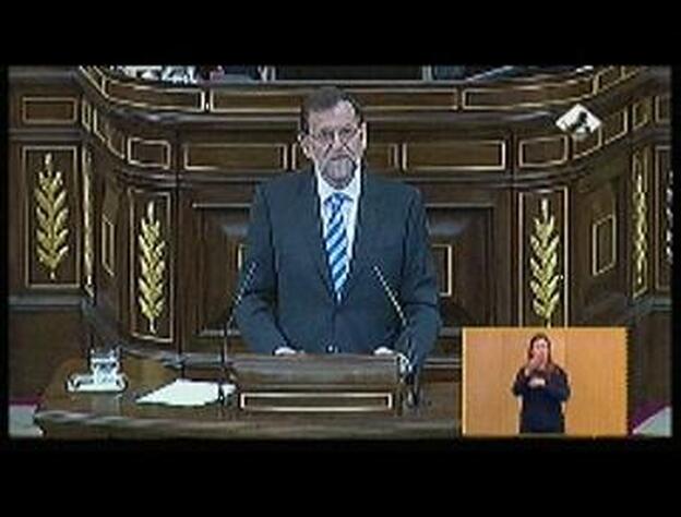Rajoy responde la intervención de Ana Oramas