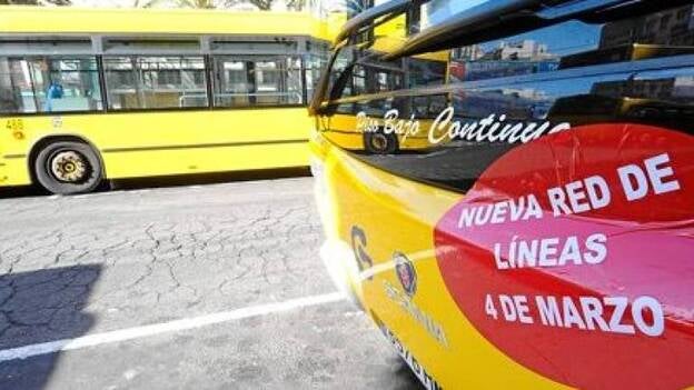 Suben un 4,1 % los usuarios de guaguas enero, al llegar a 4,75 millones