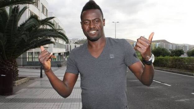 Chrisantus: «Soy feliz en Gran Canaria y eso me hace mejor futbolista»