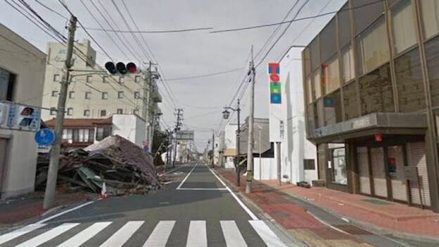 Google empieza a mostrar imágenes de un pueblo fantasma junto a Fukushima