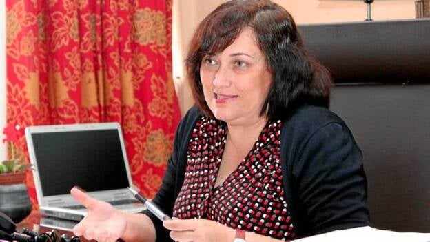 Guadalupe González: "La Transvulcania es un sello de identidad de la isla de La Palma"