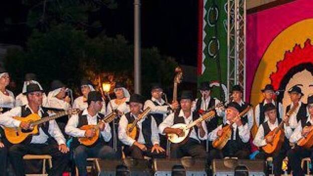Grupos folclóricos de Gran Canaria, La Palma y Lanzarote, juntos en Gáldar