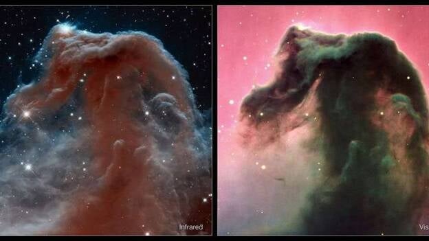 ESA y NASA celebran 23 aniversario del Hubble con foto de Cabeza de Caballo