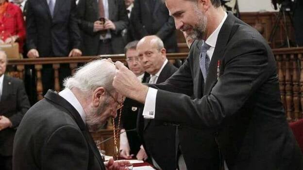 Entrega del Premio Cervantes a José Manuel Caballero Bonald