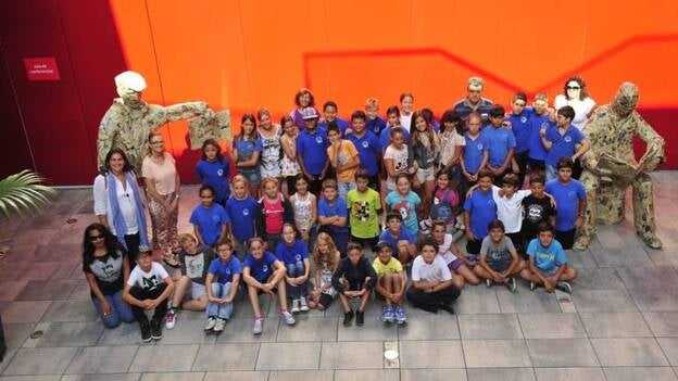 Alumnos del CEIP Oasis de Maspalomas, en CANARIAS7