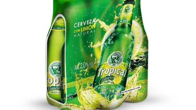 Tropical lanza su nueva cerveza con limón natural