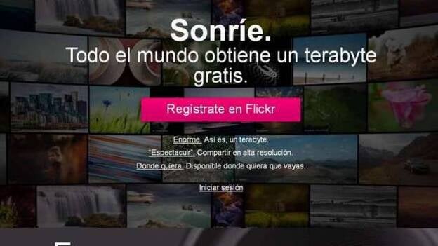 El servicio de fotografía Flickr se rediseña y da un terabyte a cada usuario